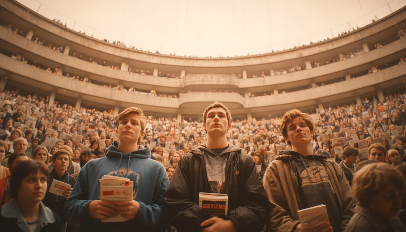 Passionate fans united at a live entertainment event — Content Republic fan-owned entertainment